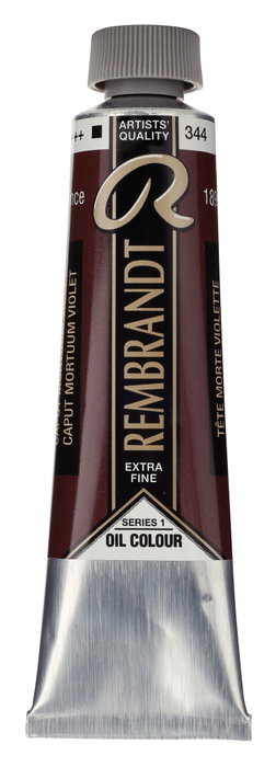Rembrandt Peinture à l'huile Tube 40 ml Caput Mortuum Violeta 344 Rembrandt Peinture à l'huile Tube 40 ml Caput Mortuum Violeta 344