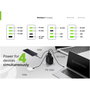 Conceptronic Althea18b Chargeur mural 100W 4 ports