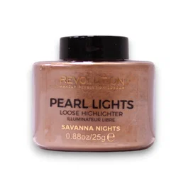 Makeup Revolution Pearl Lights Poudre illuminatrice libre Nuits de Savannah, 25 g
