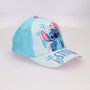 Cerdá Casquette avec Lunettes de Soleil Stitch - 53 cm - Blue - Recommandé à partir de 3 ans