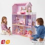 Color Baby Maison de poupée en bois 80x31x112 cm, pour enfants à partir de 3 ans, espagnol