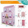 Color Baby Maison de poupée en bois 80x31x112 cm, pour enfants à partir de 3 ans, espagnol
