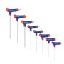 Workpro Jeu de 8 clés Torx avec manche en T, T10 - T50, série modulaire