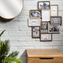 Home Deco Factory Cadre 10 Photos Blanc et Bois