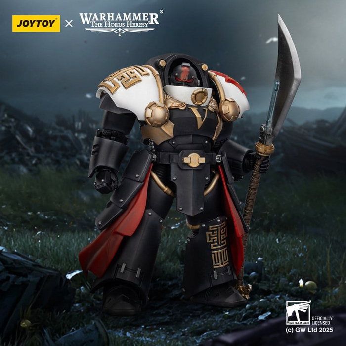 Joy Toy (CN) Warhammer The Horus Heresy White Scars Ebon Keshig Terminator avec Power Glaive 13 cm Joy Toy (CN) Warhammer The Horus Heresy White Scars Ebon Keshig Terminator avec Power Glaive 13 cm