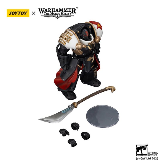 Joy Toy (CN) Warhammer The Horus Heresy White Scars Ebon Keshig Terminator avec Power Glaive 13 cm Joy Toy (CN) Warhammer The Horus Heresy White Scars Ebon Keshig Terminator avec Power Glaive 13 cm