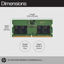 HP Mémoire RAM 8 Go DDR5 SODIMM 5600 MHz pour PC Portable - Module de mise à niveau