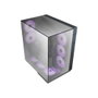 Mars Gaming MC3GFPRO Boîtier PC ATX Semitorre Noir, Triple Vitre Trempée, 4 Ventilateurs ARGB FX, USB-C 3.2