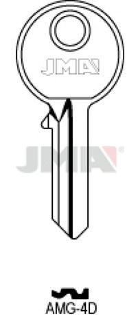 JMA Clés de type B modèle AMG-4D JMA Clés de type B modèle AMG-4D