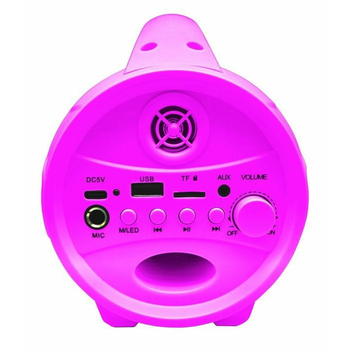 Lexibook Enceinte Bluetooth Lumineuse Barbie Rose avec Micro Lexibook Enceinte Bluetooth Lumineuse Barbie Rose avec Micro