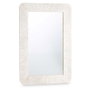 GIFTDECOR Miroir de mur Lineas 60 x 90 cm Marron-Blanco