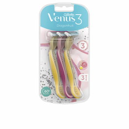 Gillette Venus3 Dragonfruit Rasoirs Jetables, 3 unités