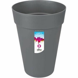 ELHO Pot de fleurs Loft Urban Rond Gris anthracite