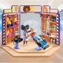 Playmobil 71535 Salon de Coiffure avec Fauteuil Repliable, Lavabo et Perruques Interchangeables - Figurines et Accessoires Détaillés