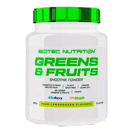 Scitec Nutrition Greens & Fruits 600g Poire-Limoncillo