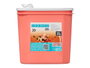 LEKNES Porte gazpacho en plastique rouge avec couvercle transparent 2L
