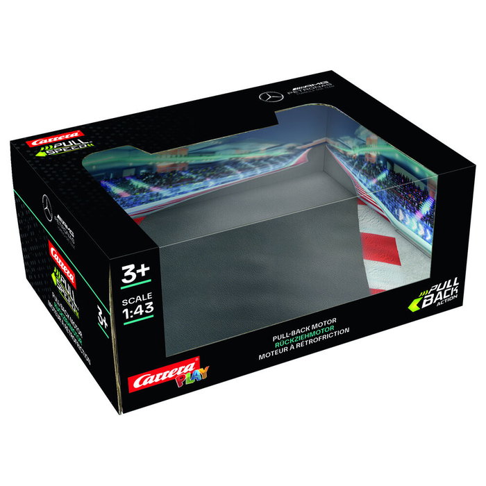 CARRERA - Blister 2 modèles F1 Mercedes AMG Petronas - Voitures à friction - 1:43 - Jouet +3 ans