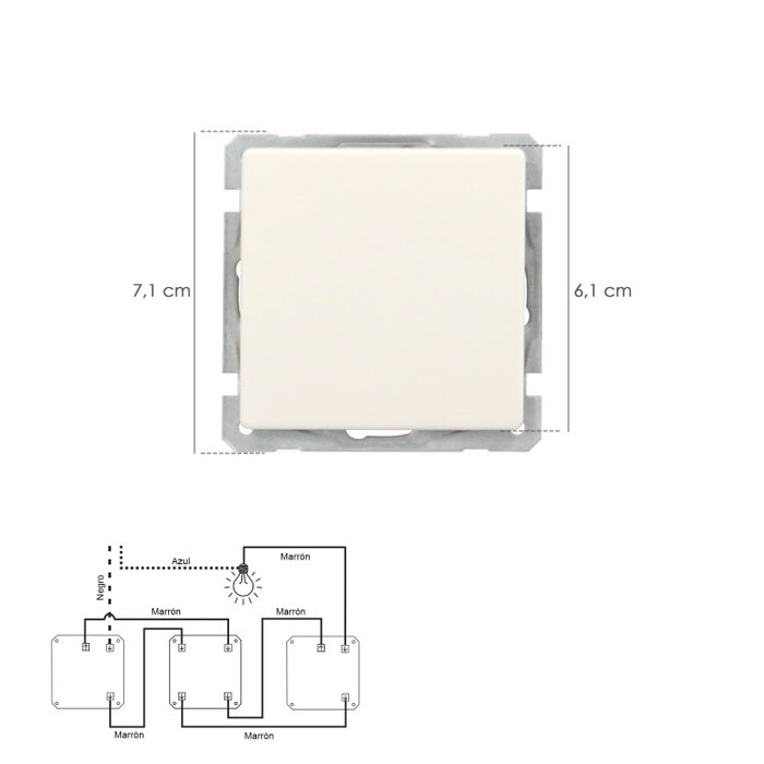 ORYX Couteau de table Etna jaune, lame dentelée 10 cm (Lot de 6) de l'acier inoxydable