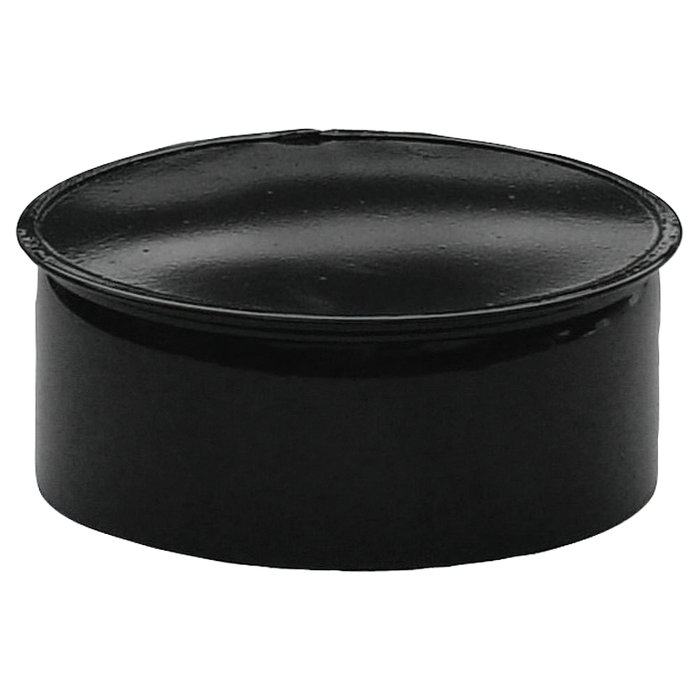 WOLFPACK LINEA PROFESIONAL Couvercle de tube pour poêle noir vitrifié 100 mm WOLFPACK LINEA PROFESIONAL Couvercle de tube pour poêle noir vitrifié 100 mm