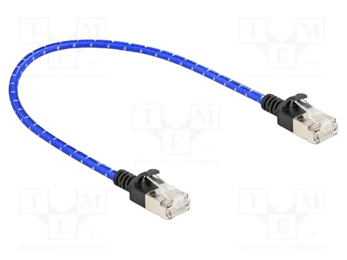 DELOCK Câble Ethernet Patch Cord Cat 6a U/FTP 0,3m DELOCK Câble Ethernet Patch Cord Cat 6a U/FTP 0,3m