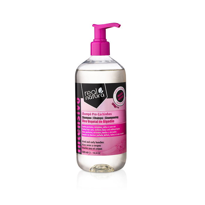 Real Natura Shampooing Pro-Cachinhos sans sel 500ml Real Natura Shampooing Pro-Cachinhos sans sel 500ml