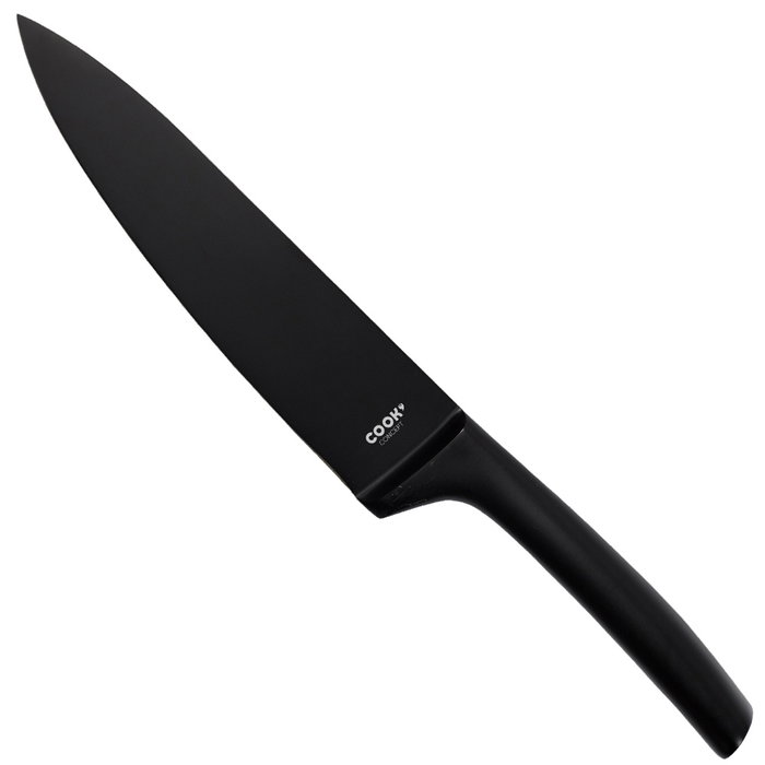 Cook Concept Couteau de Chef Noir Lame 19,5 cm