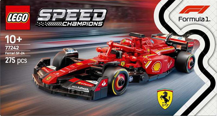 LEGO Speed Champions Voiture F1 Ferrari SF-24 (77242)