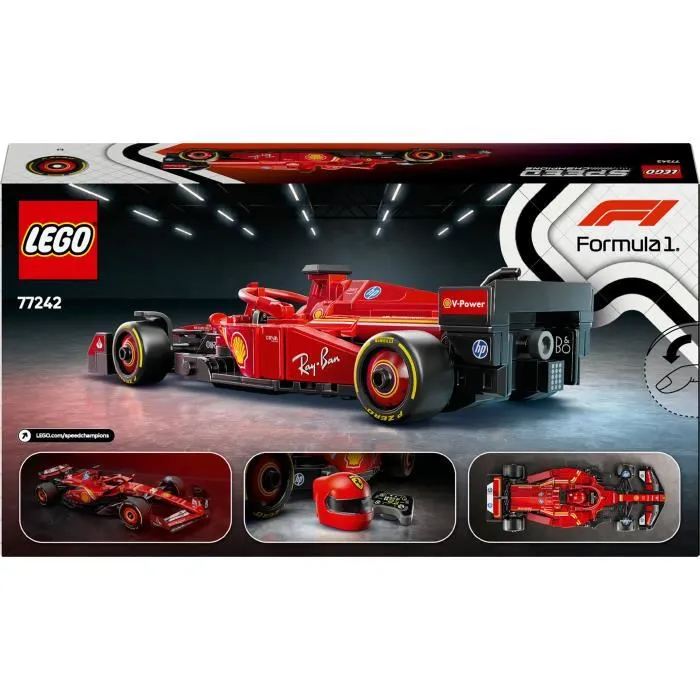 Lego Speed Champions 77242 Ferrari SF-24 - Jeu de construction de voiture de Formule 1 pour enfants de 10 ans et plus