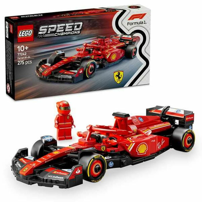 Lego Speed Champions 77242 Ferrari SF-24 - Jeu de construction de voiture de Formule 1 pour enfants de 10 ans et plus Lego Speed Champions 77242 Ferrari SF-24 - Jeu de construction de voiture de Formule 1 pour enfants de 10 ans et plus