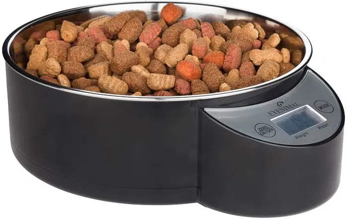 Eyenimal Intelligent Pet Bowl XL - Gamelle pour chien et chat avec balance intégrée, 1,8 L, Noir Eyenimal Intelligent Pet Bowl XL - Gamelle pour chien et chat avec balance intégrée, 1,8 L, Noir