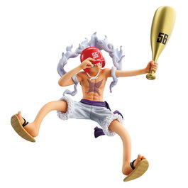 BANPRESTO Figura Ichibansho Monkey D Luffy Gear 5 Baseball Last Battle The Future of Imagination One Piece 20cm