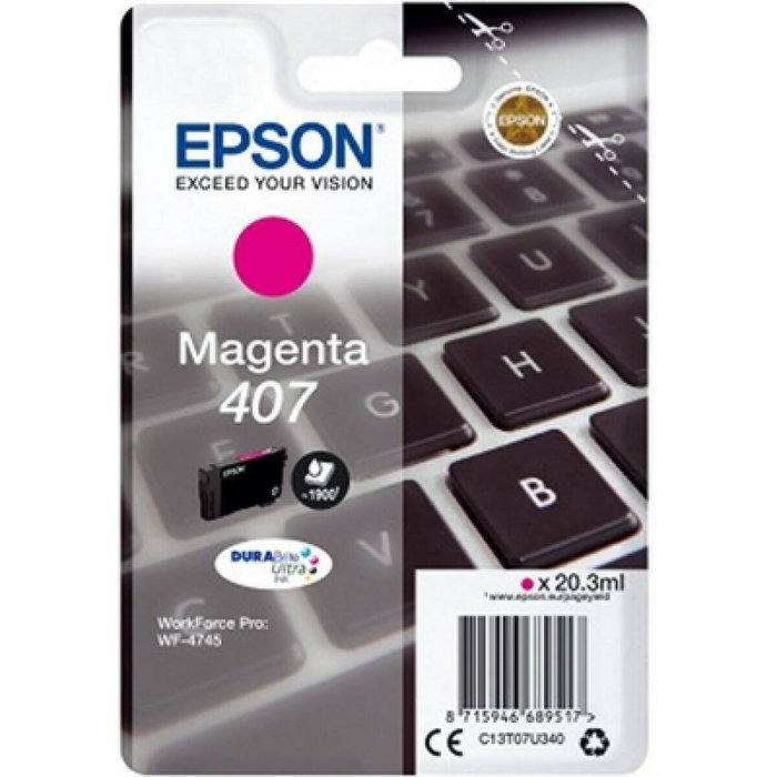 Cartouche d'encre originale Epson WorkForce Pro 4745 Series Magenta (8 Unités) Cartouche d'encre originale Epson WorkForce Pro 4745 Series Magenta (8 Unités)