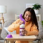 Bizak - Peluche Gatos Mimimiau 24 cm, chat peluche interactif qui adore se faufiler partout - Modèles assortis