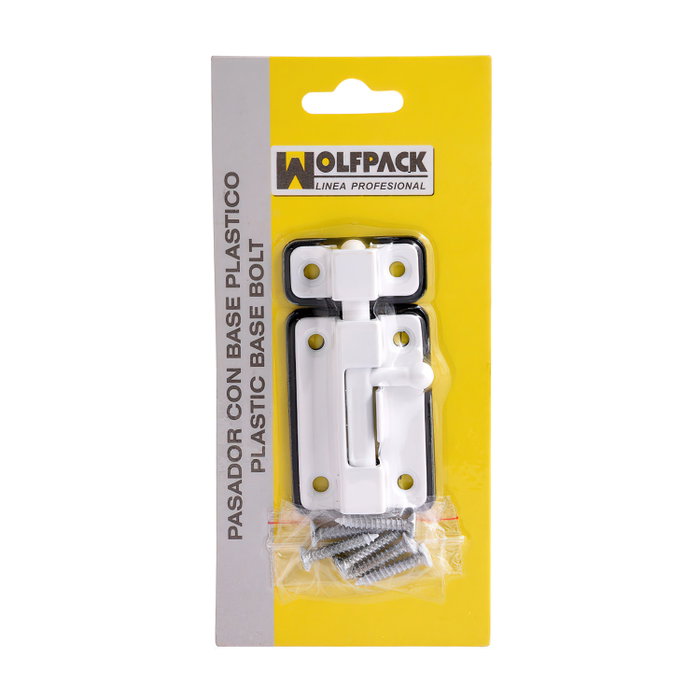 Wolfpack Pasador Base Plástico 50mm Blanco Wolfpack Pasador Base Plástico 50mm Blanco