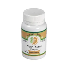 Nutri-Force Enzymes Formula Complex, 60 gélules, enzymes digestives avec gingembre, papaye et fenugrec