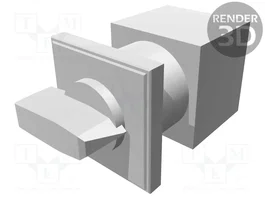LOVATO ELECTRIC Commutateur à came réversible 3 pôles 16A 1-0-2