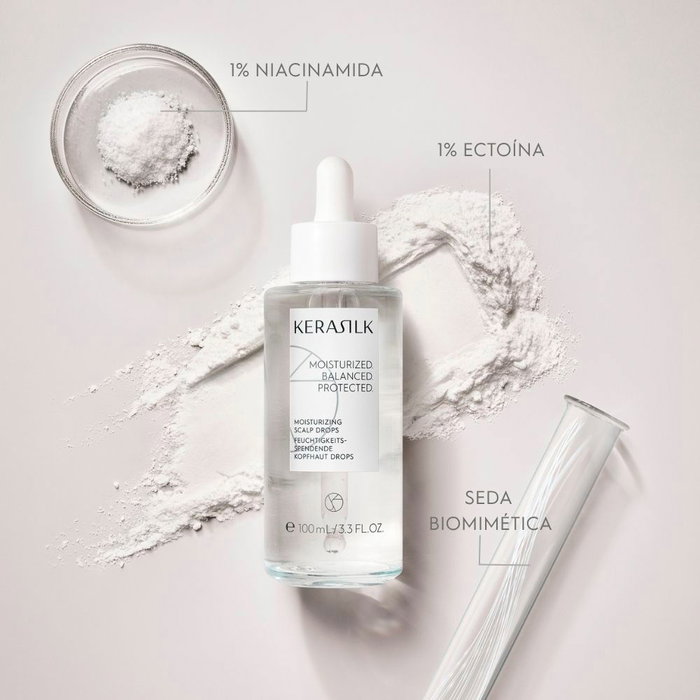 Kerasilk Sérums Hydratants pour le Cuir Chevelu 100 ml – Soin Régénérant et Anti-Âge