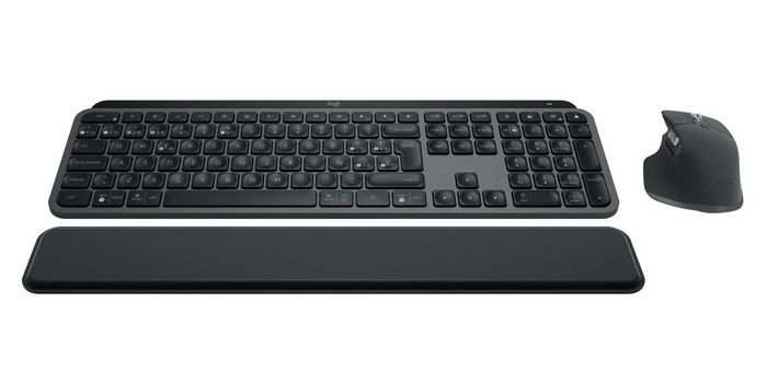 Logitech Combo MX Keys pour Professionnel - Ensemble Clavier et Souris sans fil avec Layout ESP (Clavier ESP), Retroéclairage, Logi Bolt, MX Master 3S, Graphite - Version Graphite