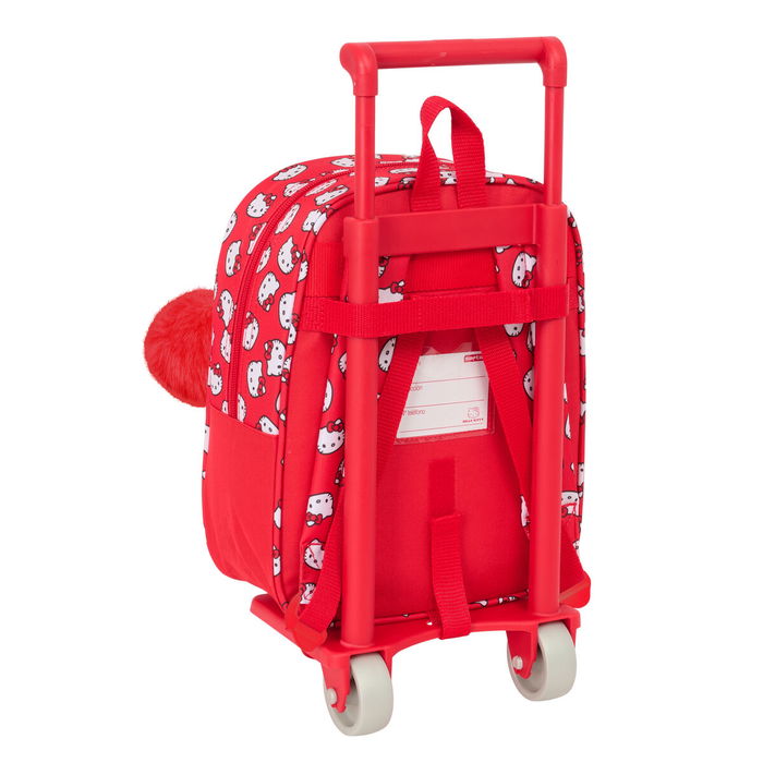 Cartable Hello Kitty Iconic Blanc Rouge 22 x 27 x 10 cm Cartable Hello Kitty Iconic Blanc Rouge 22 x 27 x 10 cm