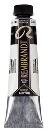 Rembrandt Peinture Acrylique Noir Oxyde 735 (40 ml)