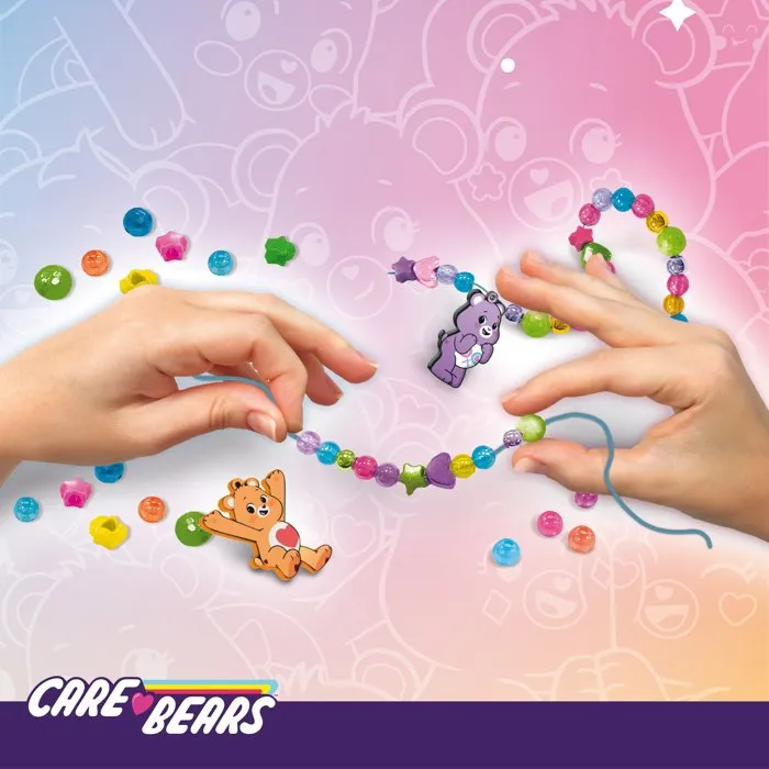 Lisciani Giochi Boîte à bijoux créative Care Bears avec perles et breloques Lisciani Giochi Boîte à bijoux créative Care Bears avec perles et breloques