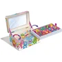 Lisciani Giochi Boîte à bijoux créative Care Bears avec perles et breloques