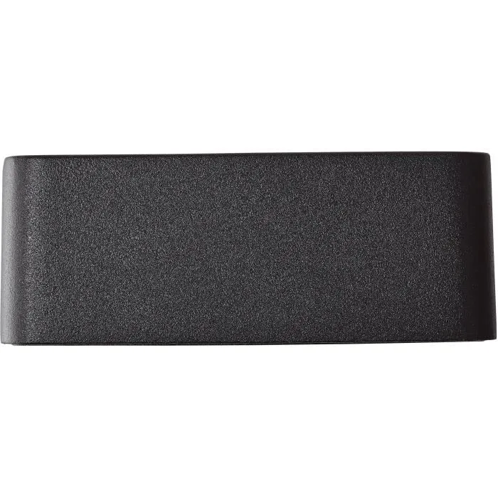 Brilliant - Applique extérieure murale LED GOLDA - 7W, 660lm, 3000K, Noir - IP54 - Étanche