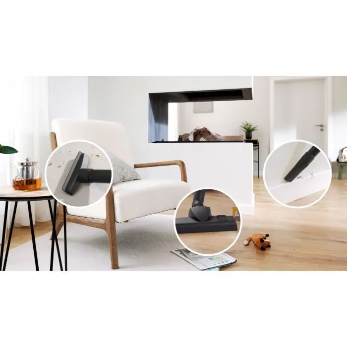 Bosch Serie 4 BGB41BA1 Aspirateur traineau Noir