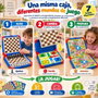 Jugatoys - enfamilia Jeux Classiques magnétiques 7 en 1 avec accessoires