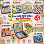 Jugatoys - enfamilia Jeux Classiques magnétiques 7 en 1 avec accessoires