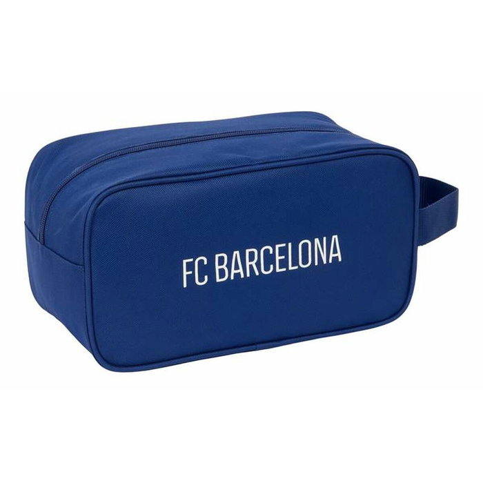 Range-Chaussures de Voyage F.C. Barcelona Blue marine 29 x 15 x 14 cm