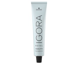 Schwarzkopf Igora Royal Highlifts #10-1 - Teinture Éclaircissante Crème 60 ml pour Cheveux Blonds Cendrés Platinium