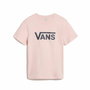 T-shirt à manches courtes femme Vans Drop V Ss Crew Saumon