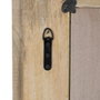 BigBuy Home Miroir mural Blanc Naturel Vertical 71,1 x 5,1 x 101,6 cm